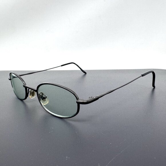FOSSIL SUNWEAR Mono Rail  TS3064060 Gunmetal Green Lenses Sunglasses main image 8